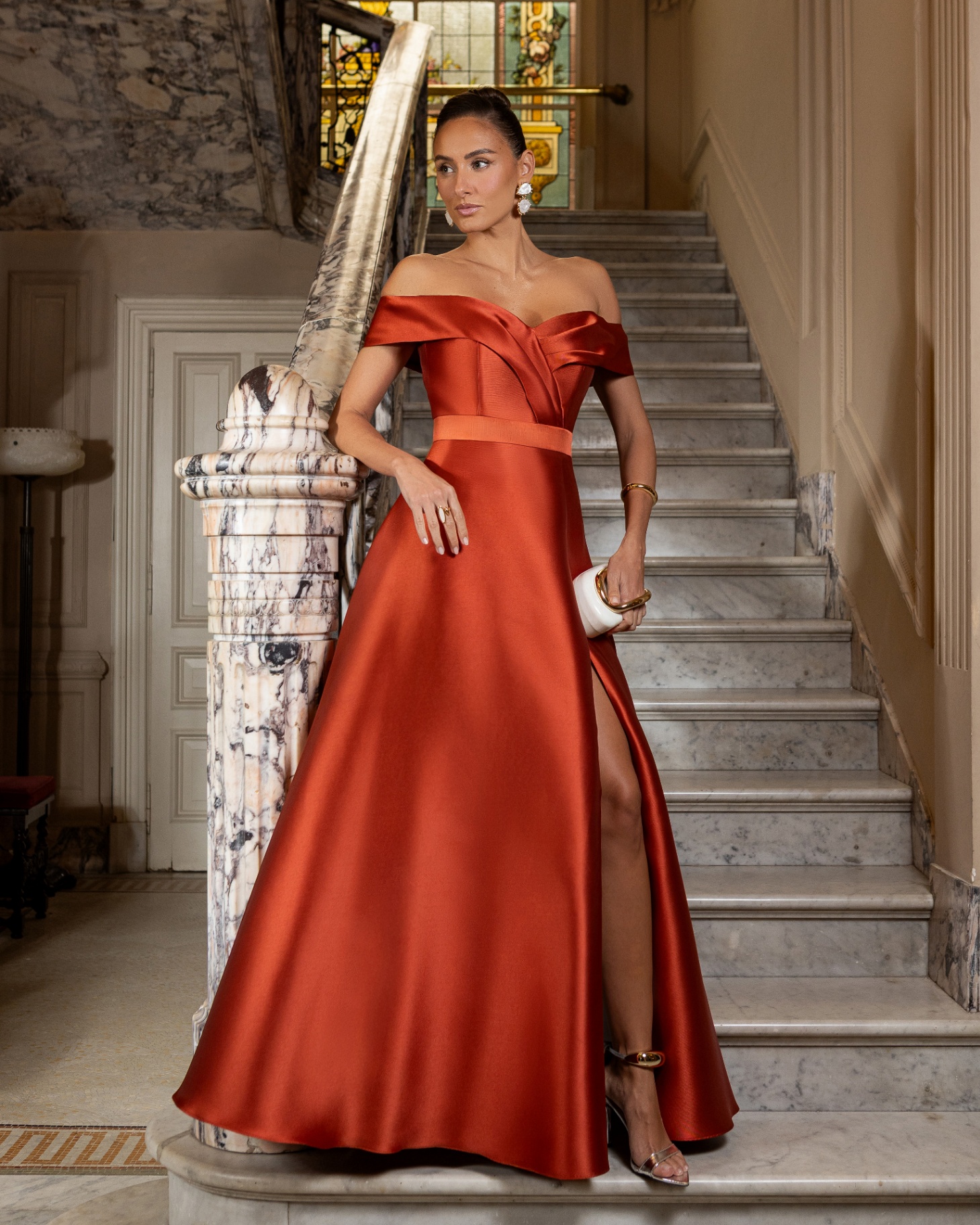 Vestido terracota